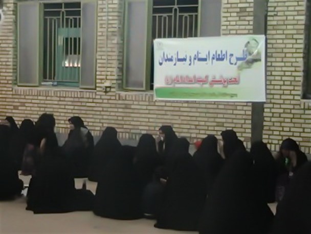 اطعام ۱۲۰مددجو کمیته امداد در شهرستان مه ولات