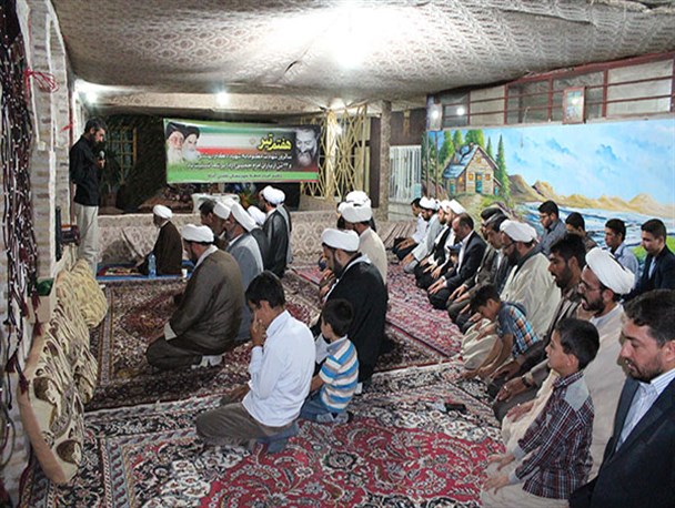 گردهمایی روحانیون و ائمه جماعات شهرستان خلیل آباد برگزار شد