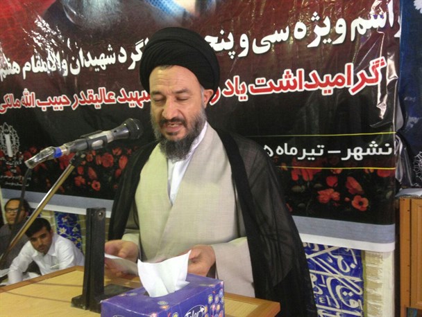 با شهادت شهدای هفت تیر خط سیر انقلاب تضمین شد/ تدابیر رهبری بسیاری از بلاها را مرتفع کرد