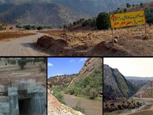 وزیر نیرو از سد معشوره کوهدشت بازدید کرد