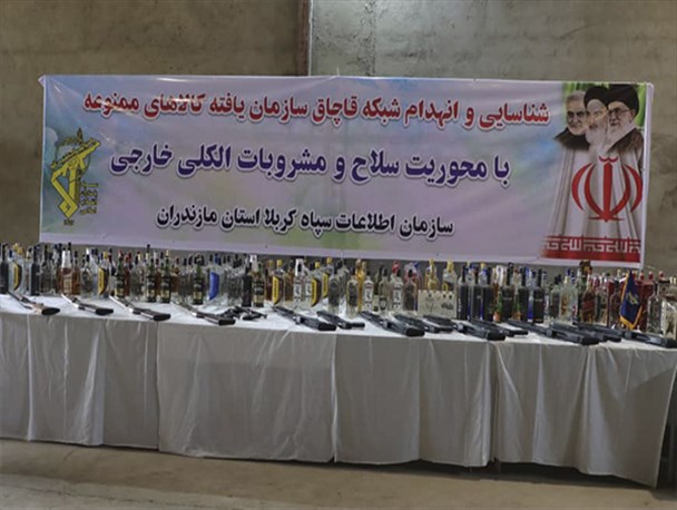 تصاویر/ شناسایی و انهدام باند بین‌المللی قاچاق کالاهای ممنوعه در مازندران