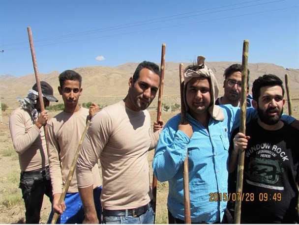 اردوی جهادی دانشگاهیان دلیجان در روستای جوشق