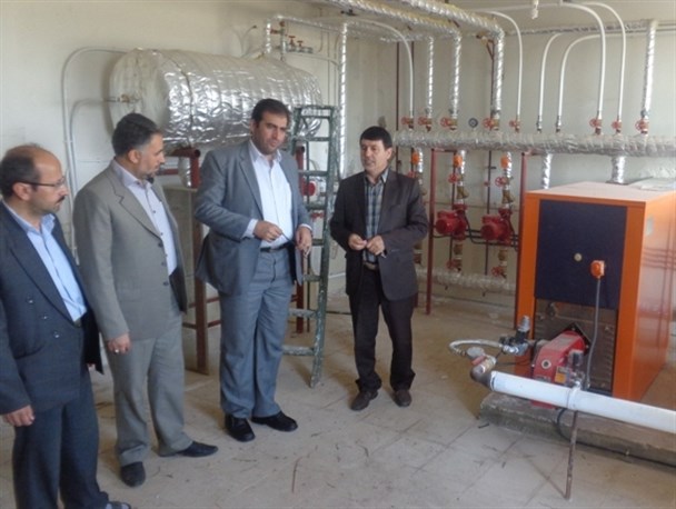 بهره برداری از سیستم گرمایشی دبیرستان زکیه نیر با یک میلیارد و 300 مییون ریال اعتبار