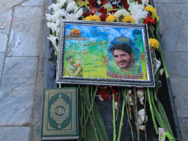 جشن تولد شهید مدافع حرم علیرضا نوری+ تصاویر