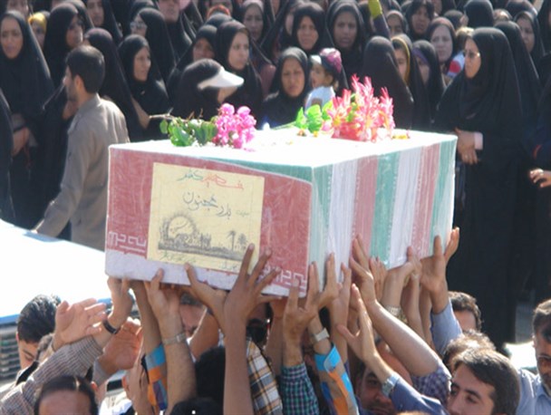 وراوی در شهرستان مهر  میزبان دو شهید گمنام می‌شود