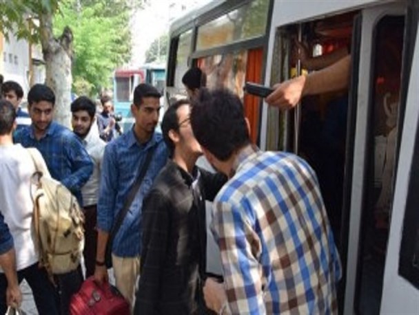 اعزام ۱۵۰ نفر از دانشجویان دانشگاه‌های ساری به اردوی جهادی