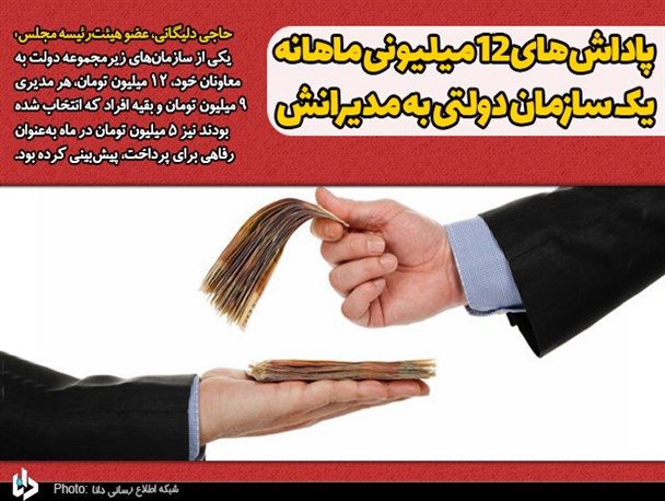 پاداش‌های ۱۲ میلیون تومانی ماهانه یک سازمان دولتی به مدیرانش/ دولت آینده باید هزینه‌های دولت روحانی را پرداخت کند