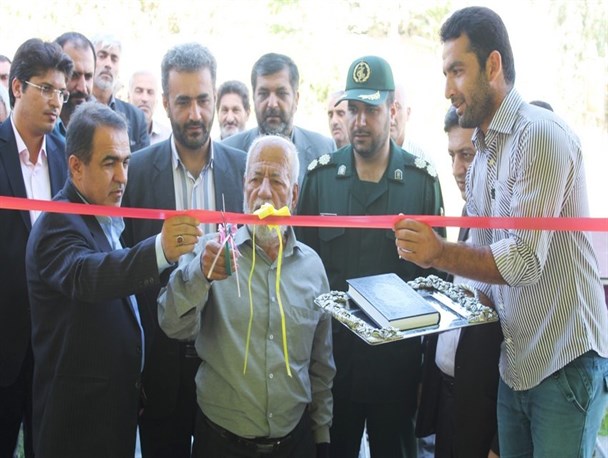 گلزار مطهر شهدای ایلوار افتتاح و رونمایی شد+تصاویر