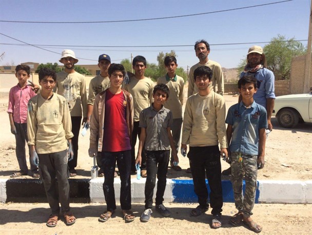 اردوی جهادی یک روزه در روستای کورده شهرستان خنج