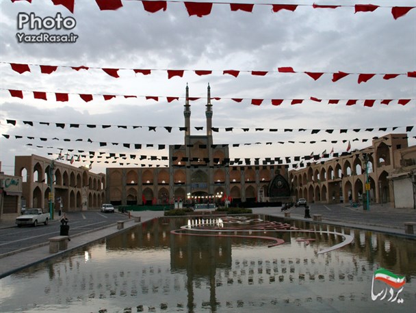 اقامه عزای حسینی در حسینیه تاریخی امیرچخماق یزد