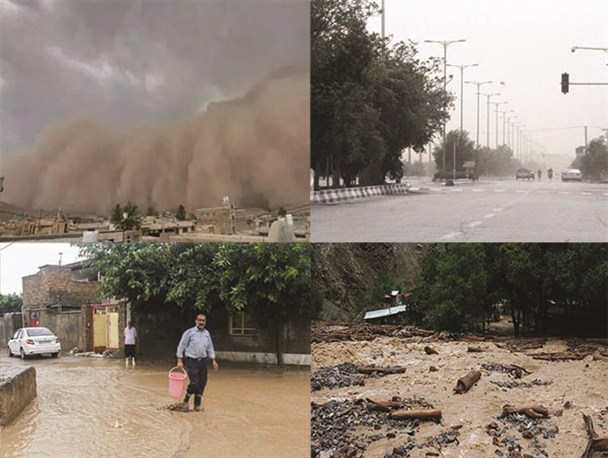 سیلاب شرق استان گلستان را فراهم گرفت