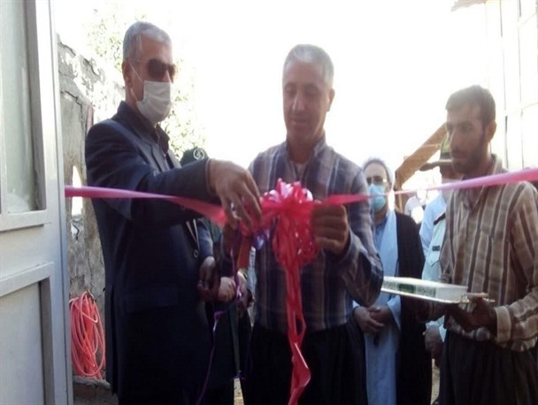 افتتاح یک واحد مسکن مددجویی در روستای کانی شاقلی دهگلان