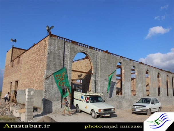 همزمان سه مسجد در اصلاندوز احداث می شود + عکس