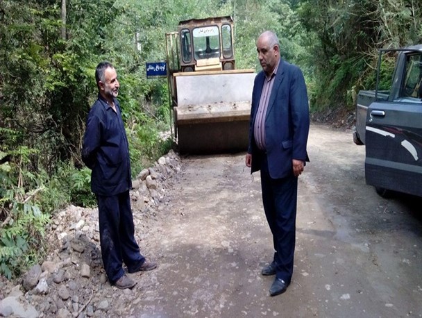معابر روستای شاد نشین در حال بازسازی است