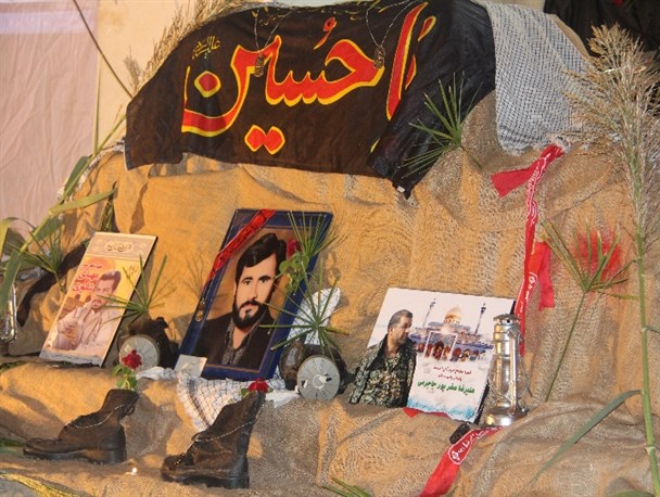 مراسم آبروی محله شهید بابان خان عابدنیا و یادواره شهدای مدافع حرم گلستان
