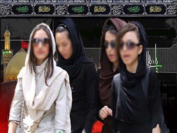 سناریوی حرمت شکنی برخی جوانان در ایام محرم/ اینجا مراسم عزاداری است نه سالن مُد!