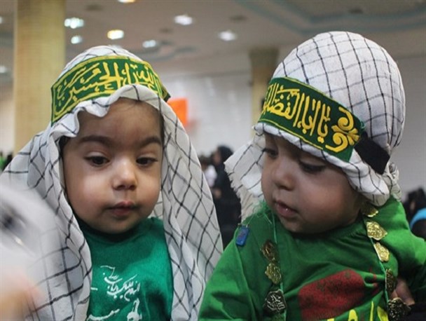 مراسم شیرخوارگان حسینی در کنگان برگزار شد+ تصاویر