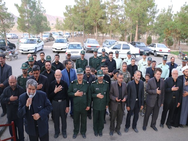 مزار شهدای بجستان گل‌باران شد
