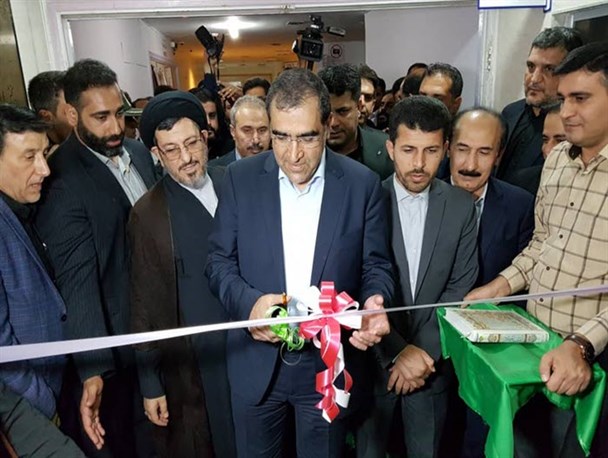 افتتاح ده ها طرح بهداشتی و درمانی با حضور وزیر بهداشت در خوزستان
