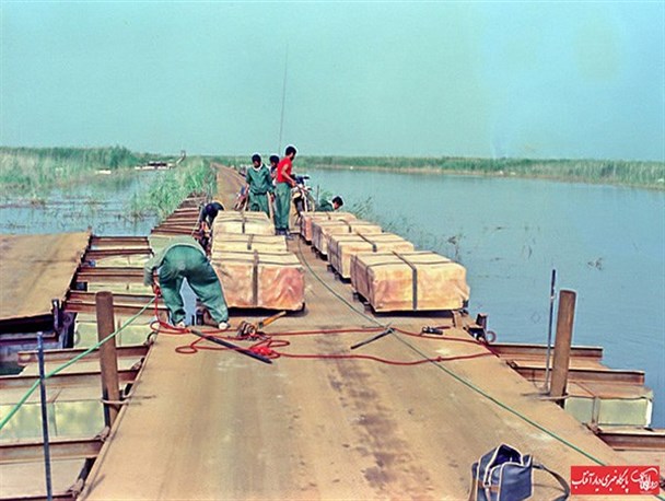 از ساخت بزرگترین پل شناور نظامی جهان تا پشتیبانی همه جانبه خط مقدم/ تجربه دفاع مقدس گنجیه ای برای خودکفایی