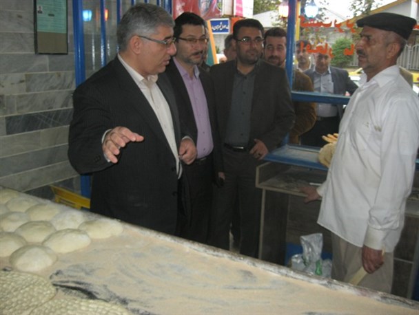 مانور آمادگی نانوایی ها در شرایط بحرانی در ماسال اجرا شد