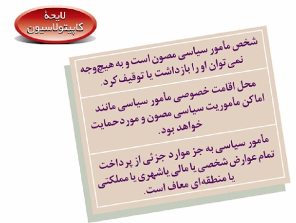 کاپیتولاسیون در صورت بقاء،تمدن کشور را از بین می برد
