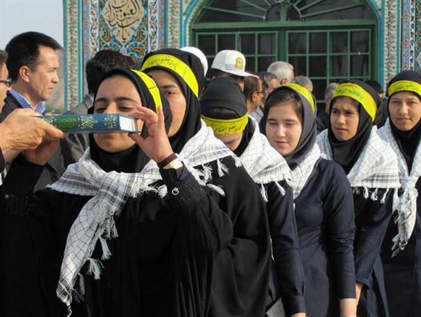 92 دانش آموز کلاله ای به مناطق جنگی اعزام شدند + عکس