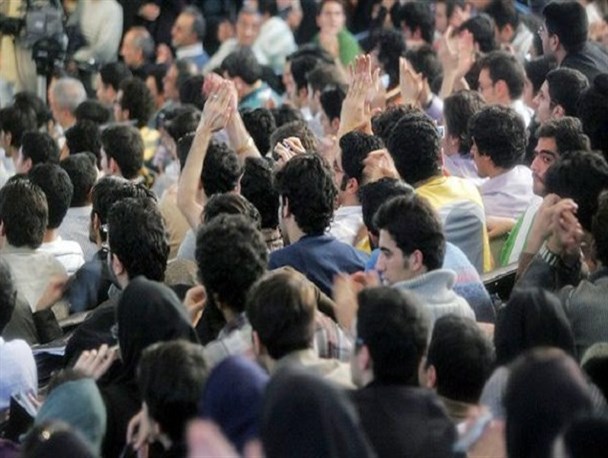 هلهله با موسیقی بندری در دانشگاه خلیج فارس بوشهر