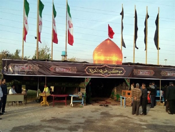 بام نفتی ایران میزبان زائرین اربعین حسینی در موکب طریق الکربلا + تصاویر
