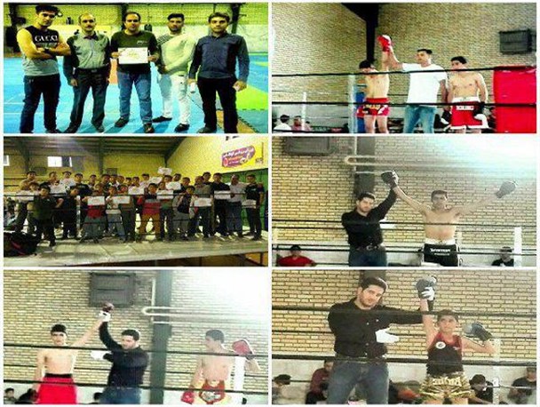 دلیجان قهرمان مسابقات کیک بوکسینگ استان مرکزی شد