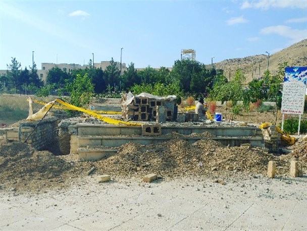آغاز ساخت یادمان شهید گمنام در دانشگاه اراک پس از سال‌ها تعلل