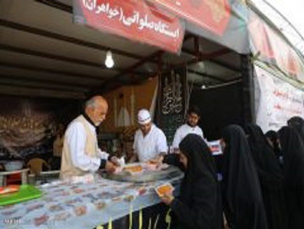 موکب اریسمان نطنز روزانه به بیش از سه هزار نفر خدمات می دهد