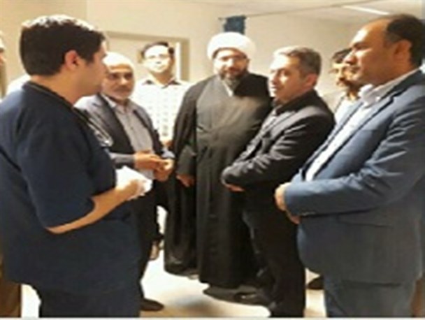 بازدید سرزده معاون وزیر بهداشت و درمان از بیمارستان امام علی(ع) رودان/دستگاه سی تی اسکن تا پایان آبان نصب می شود