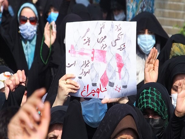 راهپیمایی مردم گچساران در محکومیت حمله تروریستی به حرم شاهچراغ+تصاویر