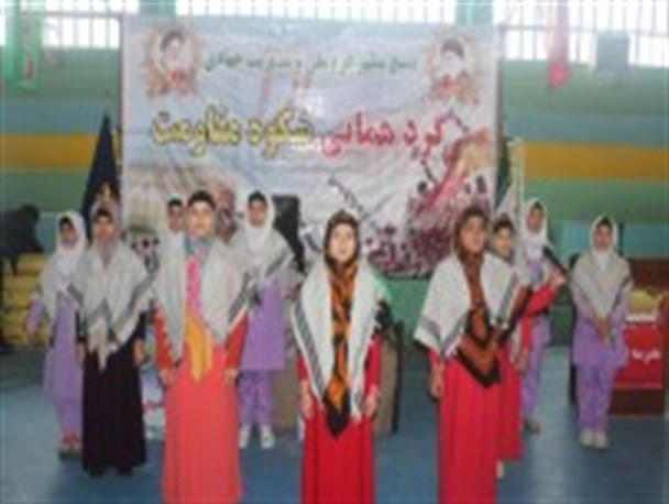 تصاویر /گردهمایی شکوه و مقاومت بسیجیان گمیشان به مناسبت 5 آذر