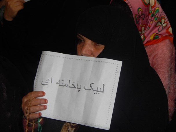 اجتماع بزرگ بسیجیان شهرستان خدابنده/تصاویر