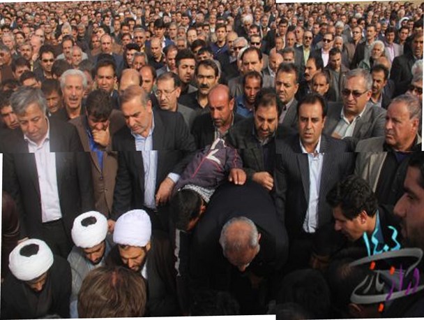 تشییع پیکر فرماندار دالاهو