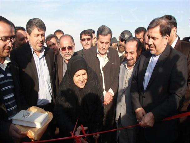 وزیر راه و شهرسازی تقاطع غیرهمسطح امیریه دامغان را افتتاح کرد +تصاویر