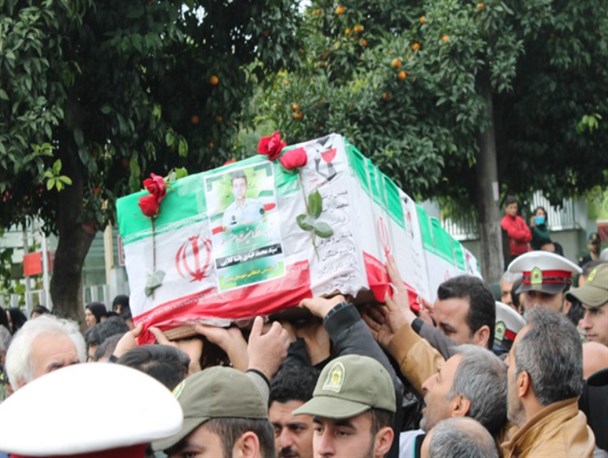 بابلسر پانصد و چهل و هشتمین شهید خود را بدرقه بهشت کرد