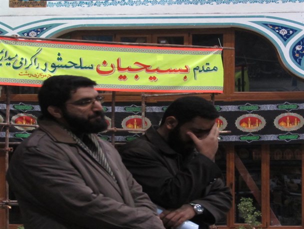 بدرقه کاروان دانشجویان زائر اربعین حسینی از گلزار شهدای رشت+تصاویر