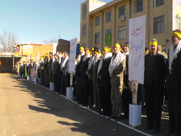تا زمانی که بسیجیان در صحنه باشد انقلاب را هیچ آسیبی تهدید نمی‌کند