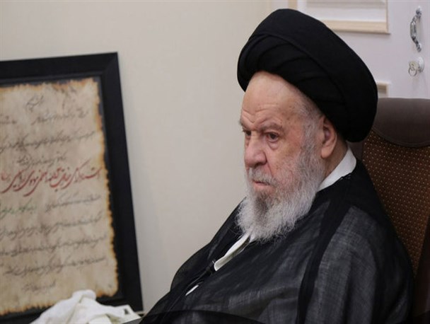 مراسم ترحیم آیت الله موسوی اردبیلی برگزار شد +تصاویر
