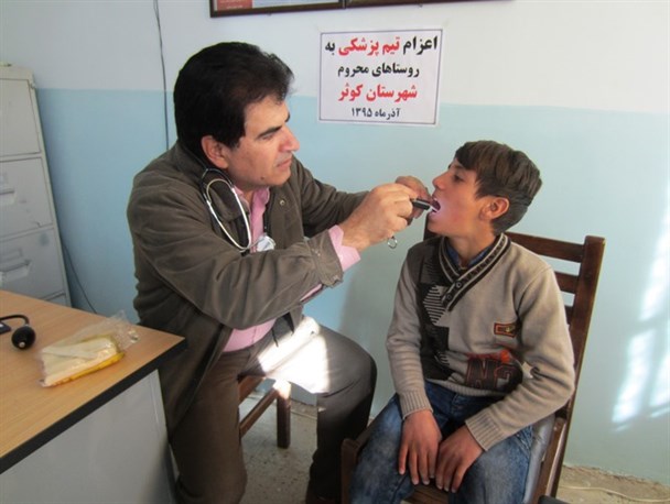 ویزیت رایگان 30 نفر از اهالی روستای سوره برق کوثر/تصاویر