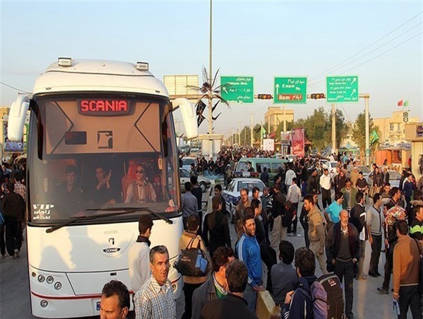 خدمت رسانی 920 ناوگان عمومی از گستان برای برگشت زائران اربعین حسینی