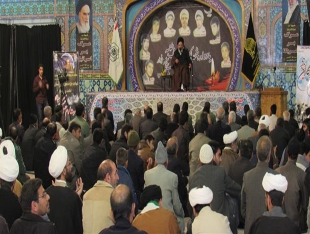 یادواره شهدای روحانی و طلبه شهرستان برخوار+ تصاویر