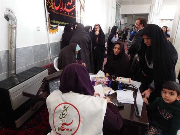 جهادگران بسیج جامعه پزشکی به ۱۲۵۰ بیمار خدمات درمانی رایگان دادند