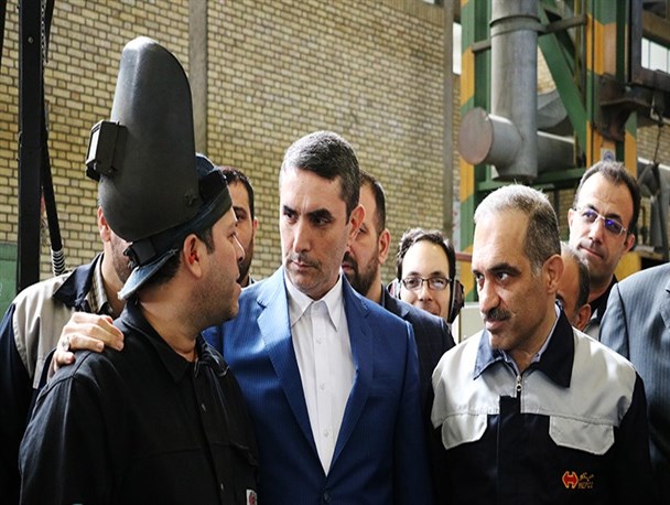 بازدید استاندار مرکزی از کارخانه هپکو اراک