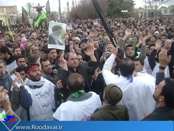 روایتی بی نظیر از راهپیمایی تویسرکانی ها در دی ماه88/تصاویر