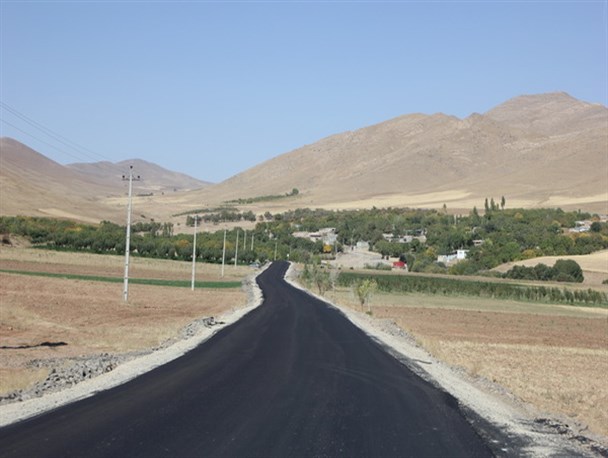 14 کیلو متر از راههای روستای شهرستان طارم زنجان به بهره برداری رسید