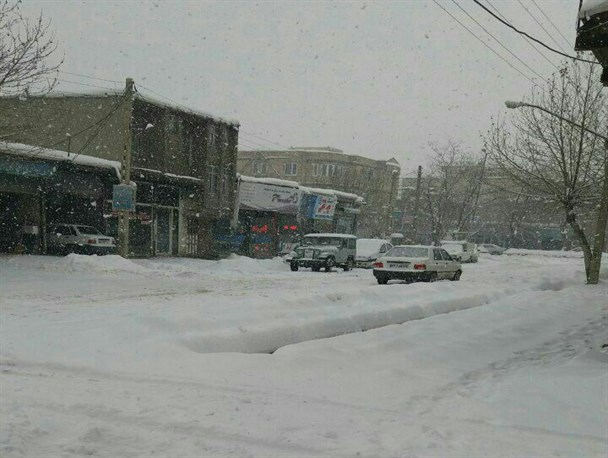 پیرانشهر رکوردار بارش برف در استان آذربایجان غربی